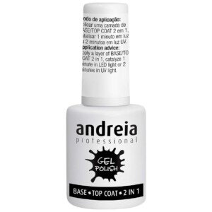 Andreia Professional Nail Gel Polish Base and Top Coat 2 in 1