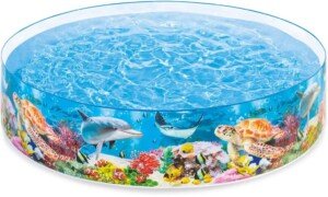 Intex 58472 - Rigid swimming pool Barrier Reef, 244 x 46 cm