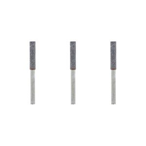 Dremel 453 Chainsaw Sharpening Grinding Stones Multipack, 3 Grinding Stones for Precise, Quick and Easy Sharpening of Chain Saw Blades (4 mm)