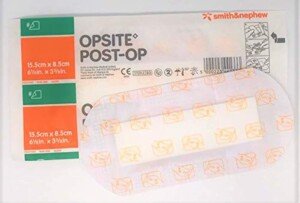 Opsite Dressing Post-Op, 15.5 x 8.5 cm Pack of 10