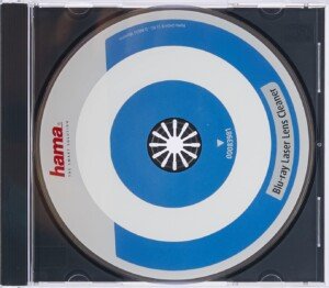Hama Laser Lens Cleaner for Blu-Ray Players | Compatible with 3D Blu-Ray players and Playstation