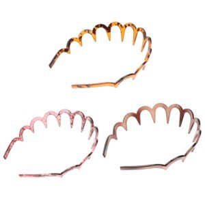 Beaupretty 3Pcs Tooth Headband Plastic Sharks Tooth Hair Comb Headband Non Slip Teeth Head Comb Claw Hair Hoop Band Headdress Womens Bands