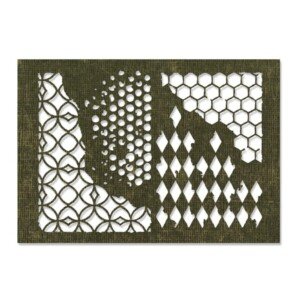 Sizzix Thinlits Die Set 4PK-Mixed Media by Tim Holtz, Metal