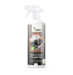 Inspired FAM0125 Heavy Duty Degreaser | for Kitchens | Suitable for Most Surfaces, Clear, 1 Litre