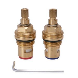 Franke Eiger (SP3561) Replacement Valves Cartridge Spares Plus Allen Key - Pair