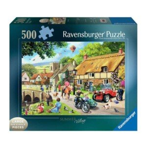 Ravensburger Summer Village 500 Piece Jigsaw Puzzle for Adults and Kids Age 10 Years Up - Large Format