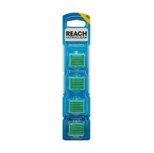 Listerine Ultraclean Access Flosser Refill Heads For Better Oral Care, Mint, 28 Count