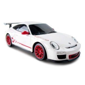 Porsche GT3 RS Remote Control Car Toy, 1:24 Scale, Officially Licensed, Matte White - Perfect On-Road RC Car for Boys and Girls