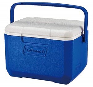 Coleman Performance 6 Personal Kühlbox, passive kleine Thermobox für Essen und Getränke, Eisbox mit Griff, Kühlleistung bis zu 9 Stunden