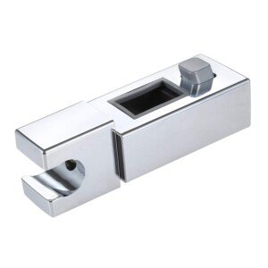 Dreld Shower Head Slider Holder, Adjustable Shower Handset Bracket Bathroom Shower Slide Bar Slider Clamp for 30x18mm Rail Rectangular Shower Rail