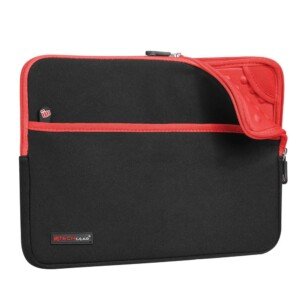 TECHGEAR Neoprene Zipped Sleeve Case Cover 11-13", Anti-Shock Lining fits iPad Pro 13 / Pro 12.9, Samsung Tab S10/S9/S8 Plus S9 FE+ 12.4", Book 12", Surface Pro 11/10/9/8/7, MacBook 13, 11" Laptops
