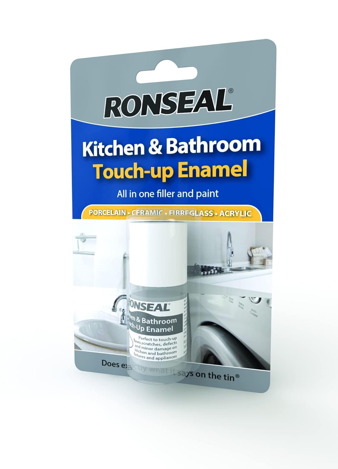 Ronseal KBTUE 10ml Kitchen + Bathroom Touch Up Enamel