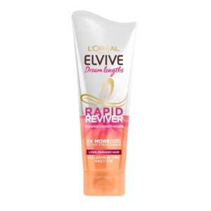 L'Oreal Paris Elvive Dream Lengths Rapid Reviver Power Conditioner, Nourishing & Strengthening Treatment, Enriched with Castor Oil, For Long, Damaged Hair 180ml