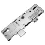 Front view of the Door Centre Gearbox - ERA Saracen Surelock - 92PZ - 45mm Backset, showcasing its compact design by ERA