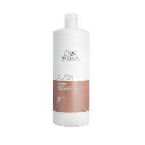 Wella Professionals Fusion Intense Repair Shampoo - Intense Repair Detangling Shampoo for Dry and Damaged Hair - Smoothening, Boost Shine and Protect Hair Against Breakage 1l