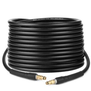 6m Pressure Washer Replacement Hose for Karcher K Series Pressure Washer K2 K3 K4 K5 K6 K7 Click Plug Quick Connector(6)