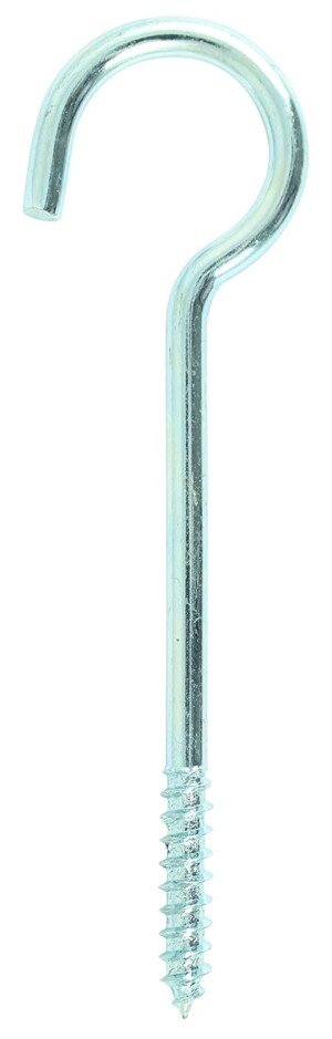 TimCo Screw Hooks - Zinc, silver, 100mm, 100SHP