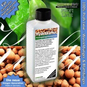 GREEN24 Hydroculture Hydroponics Plant Food - Liquid Fertilizer HighTech NPK, Root, Foliar, Fertiliser - Prof. Plant Food