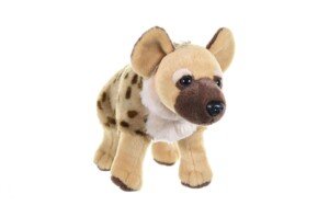 WILD REPUBLIC 30cm Cuddlekins Hyena, Light Brown With Dark Spots