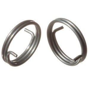 6 Door Handle Springs, 1.4mm Wire, 3 Handed Pairs (2 + 1/2 Turn Coil)