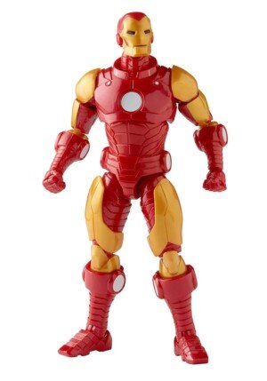 Marvel F4790 Legends Series Iron Man Model 70 Armor Action Figure 6-inch Collectible Toy, 4 Accessories, Multi