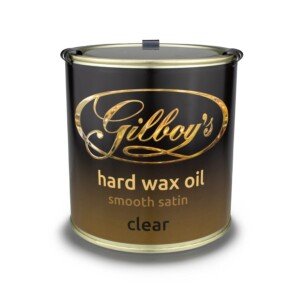 Gilboys Hard Wax Oil - Interior Wood Finish - 1 Litre - Quick Drying, Water & Heat Resistant - Perfect for Sealing & Finishing Kitchen worktops, Stairs, Floors, Doors & Dining Tables