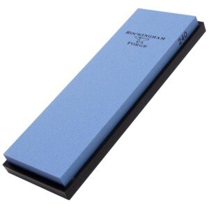 Rockingham Forge SUPERSHARP Whetstone, Coarse 240 Grit - Professional Knife Sharpening Stone with Non-Slip Base, 18x6x1.5cm – Knife Sharpener for Kitchen Knives