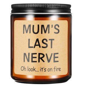 Mothers Day Gifts from Daughter,Son-Christmas Presents for Mum,Funny Birthday Gifts for Mum Women,Funny Candle Presents for Mummy