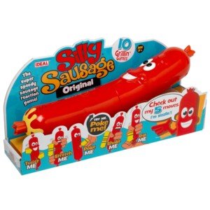 Ideal | Silly Sausage: The super speedy sausage reaction game | Family Games | For 1+ Players | Ages 7+