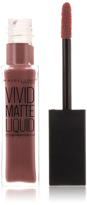 Maybelline Color Sensational Vivid Matte Liquid Lipstick, Number 2, Grey Envy
