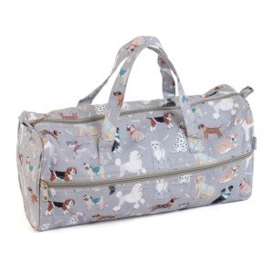 Hobby Gift Exclusive Knitting Bag Project Storage Travel Case Yarn Holder Crochet Bag 16 x 43 x 19cm