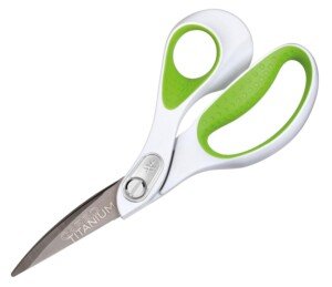 Westcott E-16446 00 8-Inch Heavy Duty Carbo Titanium Bent Scissor