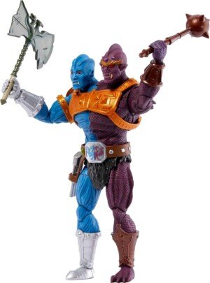 Masters of the Universe Masterverse Action Figure Two-Bad, Detailed Articulated Collectible with Battle Accessories and Swappable Hands, MOTU Toy Gift, HLB59