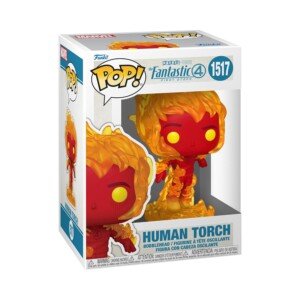 Funko POP! Marvel: Fantastic Four - Human Torch - Collectable Vinyl Figure - Gift Idea - Official Merchandise - Toys For Kids & Adults - Model Figure for Collectors and Display