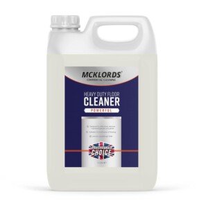 McKLords Heavy Duty Floor Cleaner, 5 Litre, Clear