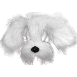 Adults Fancy Dress Party Masquerade Ball Animal & Nature Shaggy Dog Face Mask