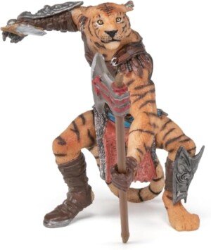 Papo - Mutant Tiger Figurine - Fantasy Creature Toy for Kids Age 3+ - Hand-Painted Medieval Monster - Durable Plastic Collectible - Gift Idea - Detailed Fantasy Figure - 38954