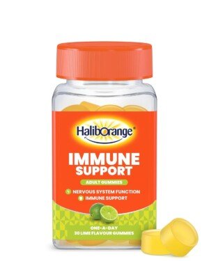 Haliborange Adult Immunity Support - 30 Lime Gummies