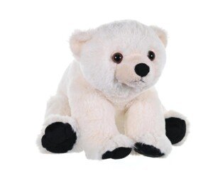 Wild Republic Polar Bear Baby Plush Soft Toy, Cuddlekins Cuddly Toys, Gifts for Kids 30 cm
