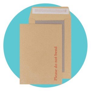 Triplast 50 x A5 C5 Manilla Hard Board Back Envelopes (229x162mm) - Cardboard Backed Mailers with Peel & Seal Strip - Rigid Do Not Bend Envelopes for Mailing Posting Shipping & Storing Documents