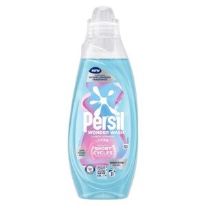 Persil Wonder Wash Sensitive* Non Bio Liquid Detergent Fast-Acting Formulation with a Pure Heaven Scent 837 ml (31 washes)