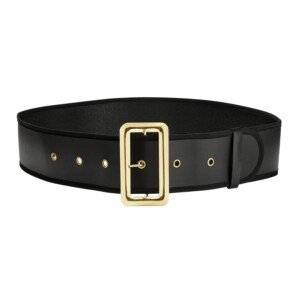 W WIDMANN MILANO Party Fashion - Faux Leather Belt for Unisex Adult, Pirates, Corsairs, Santa Claus, Accessories for Carnival Costumes, Themed Parties, 150x9 cm