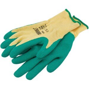 Draper Gardening Latex Coated Gloves | Heavy Duty Working Gloves | Safety & Protection | Multi Purpose | 82603