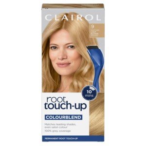 Clairol Root Touch-Up Permanent Hair Dye, 9 Light Blonde