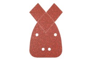 Silverline 330967 Hook and Loop Detail Sander Sheets with 2 Tips 140 mm 10pk 120 Grit