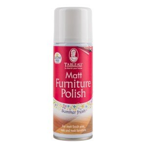 Tableau, Matt Furniture Polish, For Matt finish pine, oak and teak furniture, Summer Fresh Scent, Silicone Free, 200ml
