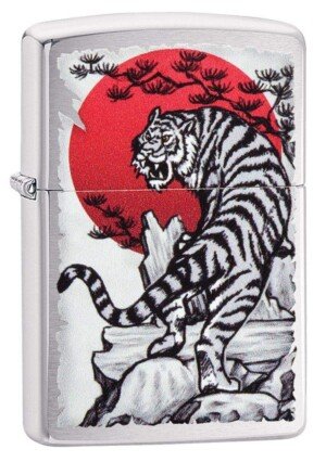 Zippo Long Lasting Windproof Lighter | Refillable Metal Lighter | Perfect for Cigarettes, Cigars, Candles | Pocket Fire Starter