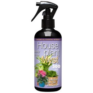 Houseplant Myst, 300ml - Growth Technology Plant Spray for Indoor Plants - Professional Grade House Plant Food with Liquid Fertiliser & Essential Nutrients - Growth Enhancer & Pest Repellent