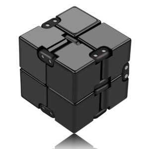 Funxim Infinity Cube Fidget Toy Cube suitable for Adults & Kids, New Version Fidget Finger Toy Stress and Anxiety relief, Killing Time Fidget Toys Infinite Cube