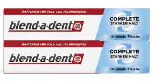 2 x 47 g Blend-a-dent Original Super Adhesive Cream – Extra Strong – Complete
